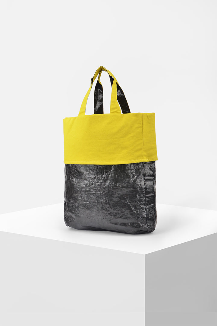 Bucket - Dual fabric reversible tote