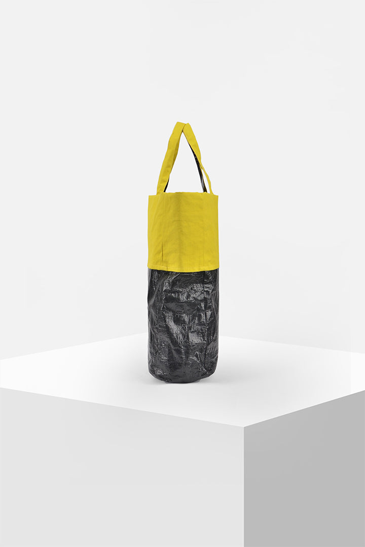 Bucket - Dual fabric reversible tote