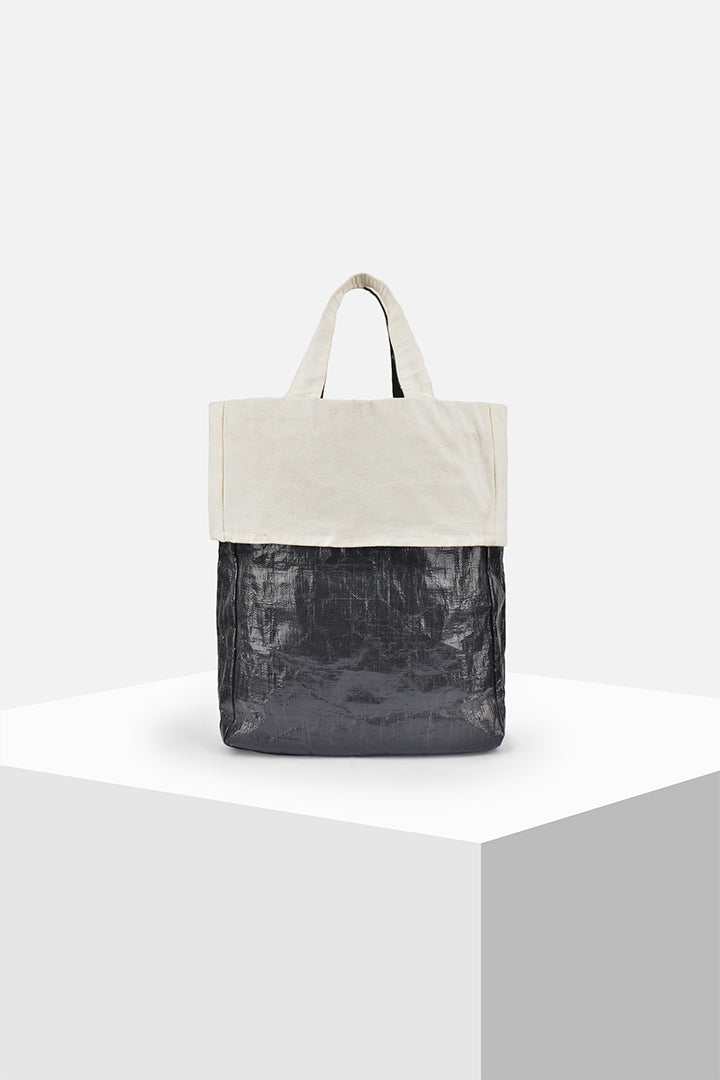 Bucket - Dual fabric reversible tote