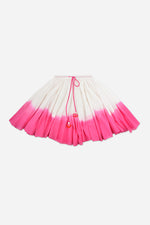 Flutterby - Ombre dip dye skirt