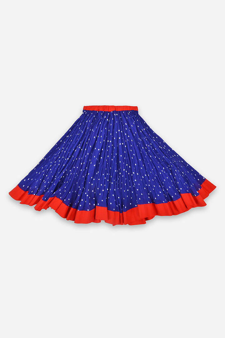 Twirl Me Again - Crinkle Ghagra skirt