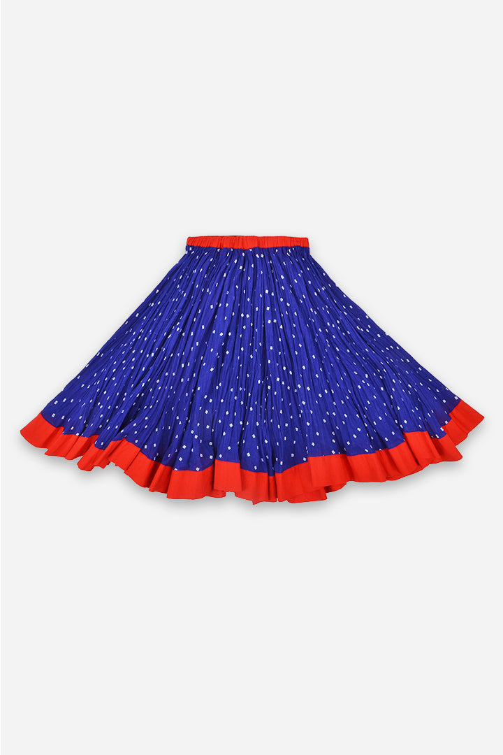 Twirl Me Again - Crinkle Ghagra skirt