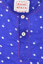 Mini Me - Cotton screen print short kurta