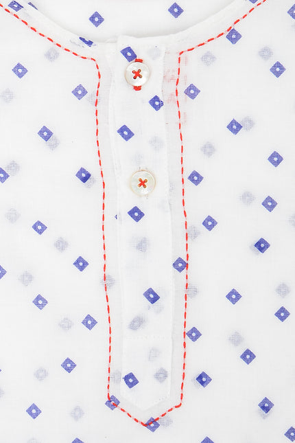 Adventure Time - Long Kurta with Bandidni Screen Print