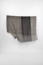 Evelyn - Batik stripe and poleng sarong
