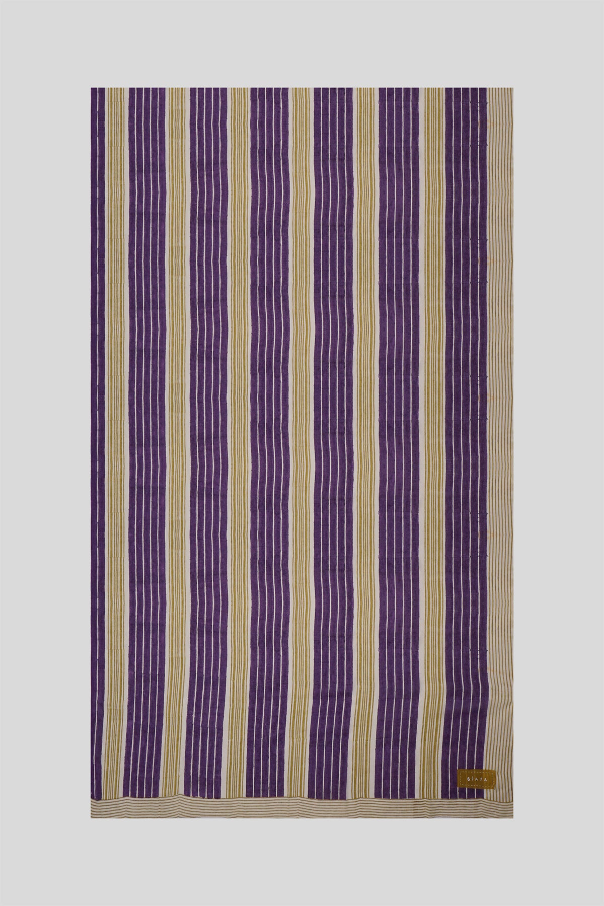 Fareena - Dual color big and small stripes sarong