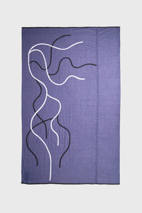 Haerleen - Abstract hand cut appliqué Sarong