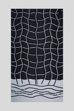 Hareleah - Hand cut appliqué check sarong