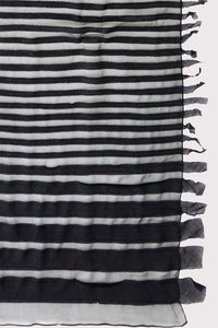 Danke - Stripes chiffon scarf