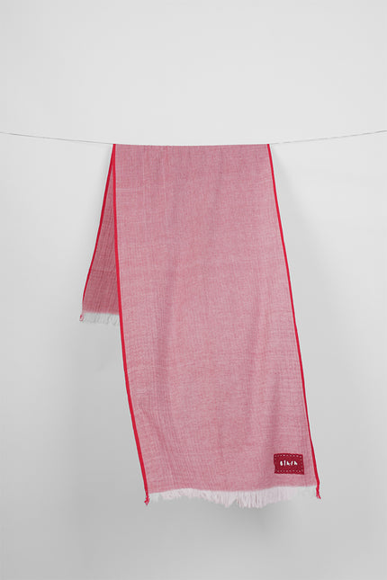 Arhaan - Cotton Herringbone Handloomed Scarf