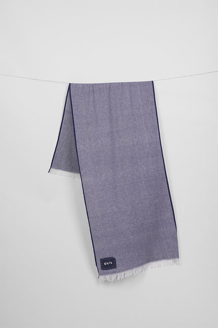 Arhaan - Cotton Herringbone Handloomed Scarf