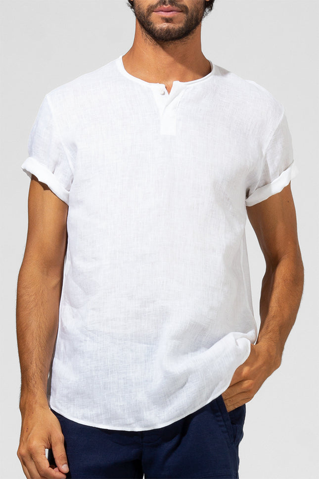 Elbert - Dual Fabric Short Sleeves T-Shirt