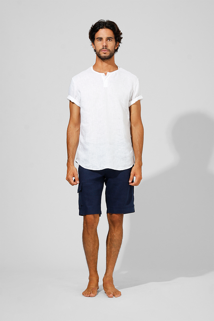 Elbert - Dual Fabric Short Sleeves T-Shirt