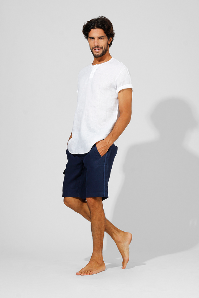 Elbert - Dual Fabric Short Sleeves T-Shirt
