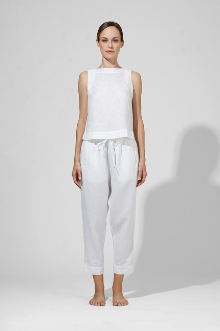 Vanna - Square Cut Sleeveless Top