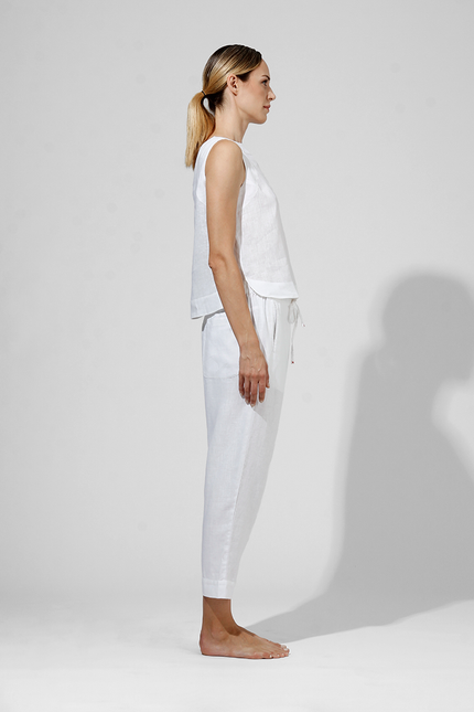 Vanna - Square Cut Sleeveless Top