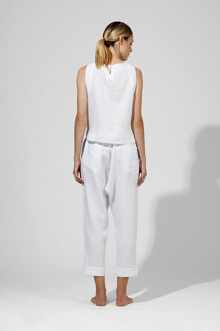 Vanna - Square Cut Sleeveless Top