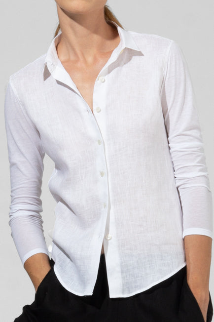 Asia - Signature dual fabric shirt