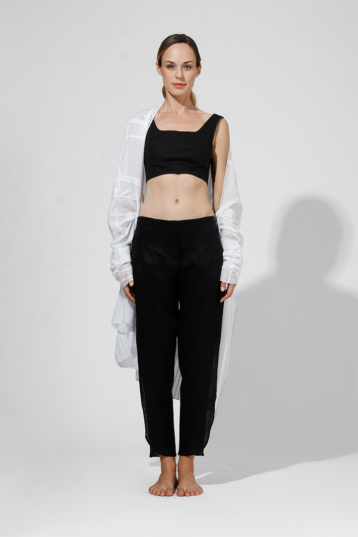 Laly - Poplin crop Ttop