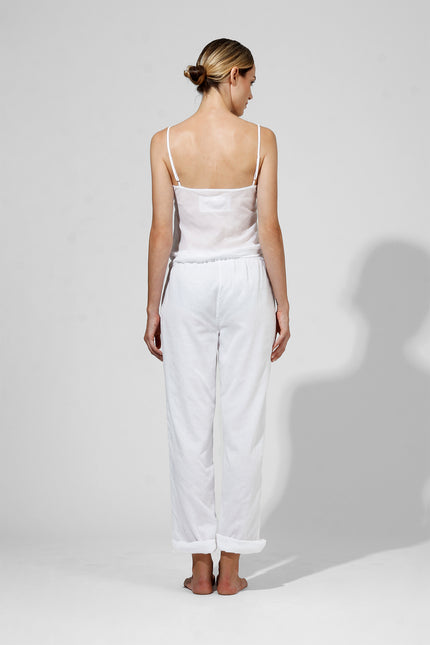 Doppia - Double Layer Casual Long Pants