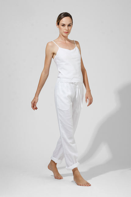 Doppia - Double Layer Casual Long Pants